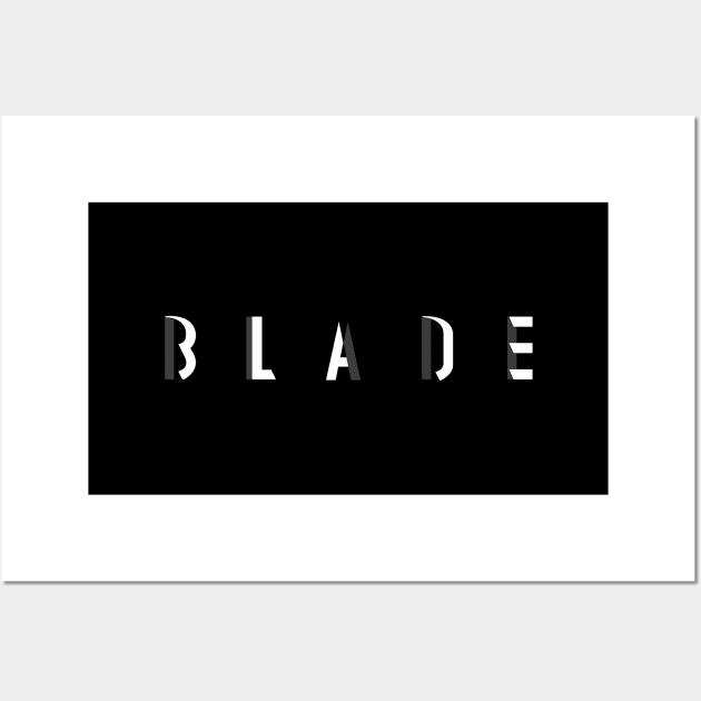 Blade Wall Art by TextTees